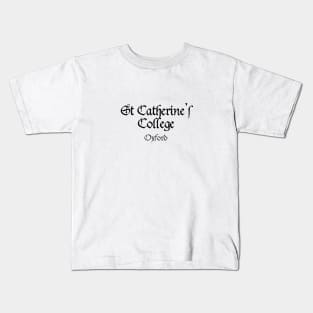 Oxford St Catherine's College Medieval University Kids T-Shirt